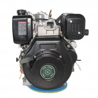 Двигатель дизельный Grunwelt GW192FE F2 (шпонка, вал 25 мм, 14,0 л.с.)