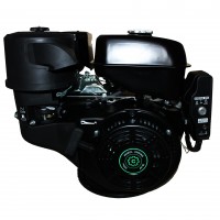 Двигатель бензиновый GrunWelt GW460FE-S(CL) (шпонка, вал 25 мм, 18,0 л.с.) центробежное сцепление, 1800об/м, эл. ст.