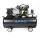 Компрессор APRO OFBD-100 100 л, 2.2кВт, 8 бар, 402л/мин, 2 крана, двухцилиндровый, ременной + масло 0,5 л