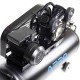 Компрессор APRO OFBD-100 100 л, 2.2кВт, 8 бар, 402л/мин, 2 крана, двухцилиндровый, ременной + масло 0,5 л
