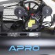 Компрессор APRO OFBD-100 100 л, 2.2кВт, 8 бар, 402л/мин, 2 крана, двухцилиндровый, ременной + масло 0,5 л
