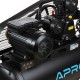 Компрессор APRO OFBD-100 100 л, 3.0кВт, 8 бар, 530л/мин, 2 крана, трёхцилиндровый, ременной + масло 0,8 л
