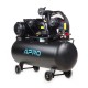 Компрессор APRO OFBD-100 100 л, 3.0кВт, 8 бар, 530л/мин, 2 крана, трёхцилиндровый, ременной + масло 0,8 л