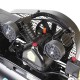 Компрессор APRO OFBD-50 50 л, 2.2кВт, 8 бар, 402л/мин, 2 крана, двухцилиндровый, ременной + масло 0,5 л