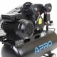 Компрессор APRO OFBD-50 50 л, 2.2кВт, 8 бар, 402л/мин, 2 крана, двухцилиндровый, ременной + масло 0,5 л