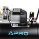 Компрессор APRO OFD-100MX 100 л, 2.8кВт, 8 бар, 430л/мин, 2 крана, двухцилиндровый + масло 0,2 л
