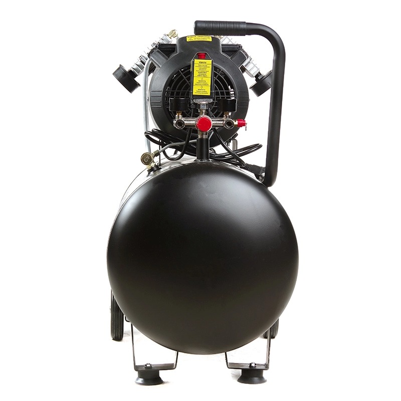 Компрессор APRO OFD-100MX 100 л, 2.8кВт, 8 бар, 430л/мин, 2 крана, двухцилиндровый + масло 0,2 л