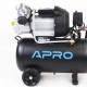 Компресор APRO OFD-50MX 50 л, 2.2кВт, 8 бар, 416л/хв, 2 крана, двоциліндровий + олія 0,2 л