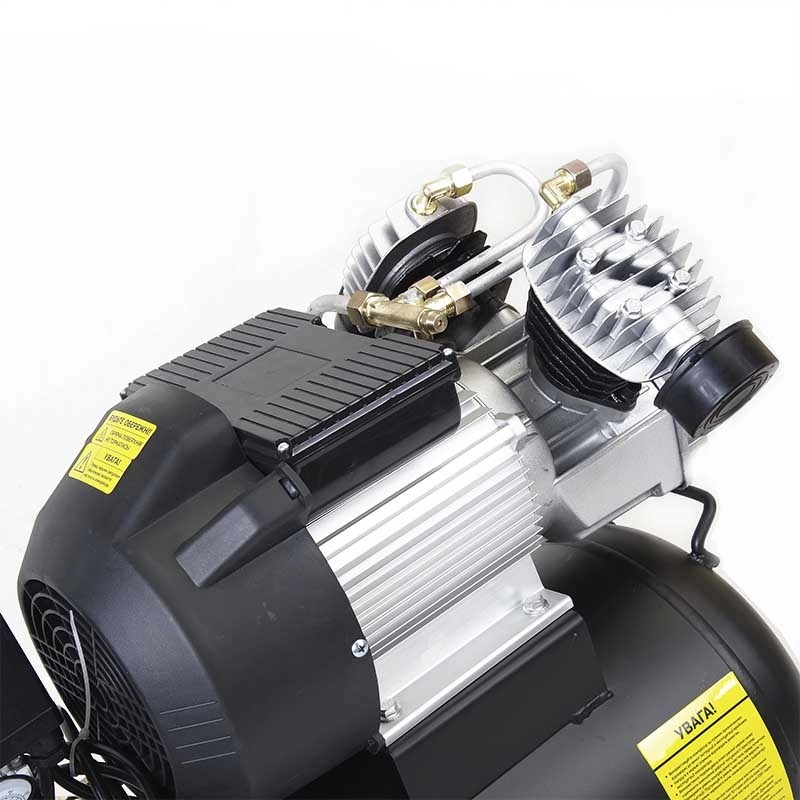 Компресор APRO OFD-50MX 50 л, 2.2кВт, 8 бар, 416л/хв, 2 крана, двоциліндровий + олія 0,2 л