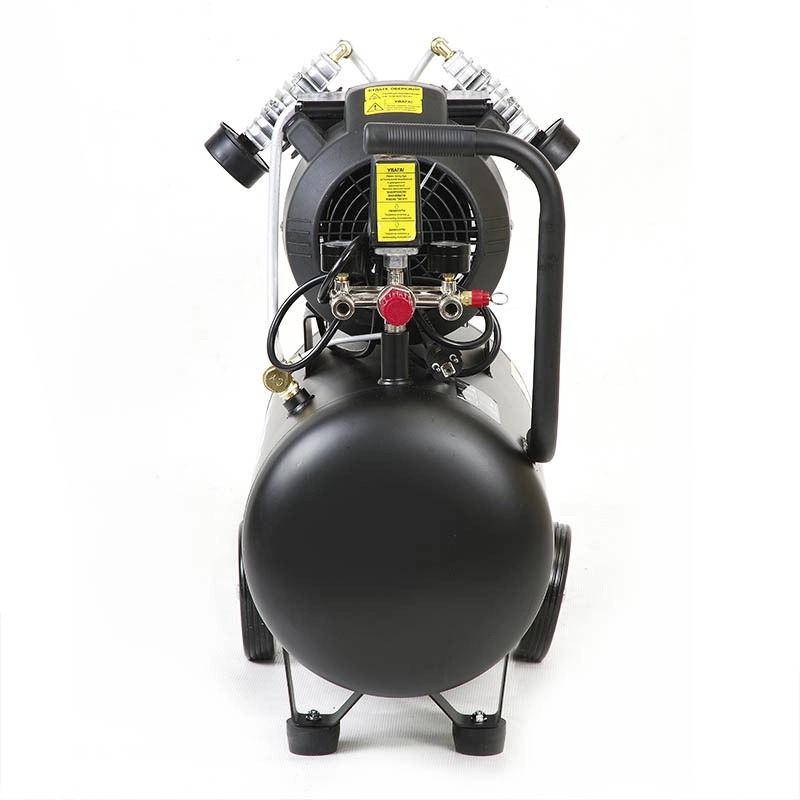 Компресор APRO OFD-50MX 50 л, 2.2кВт, 8 бар, 416л/хв, 2 крана, двоциліндровий + олія 0,2 л