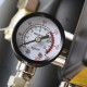 Компрессор APRO 24 л, 1.5кВт, 8 бар, 205л/мин, 2 крана, одноцилиндровый