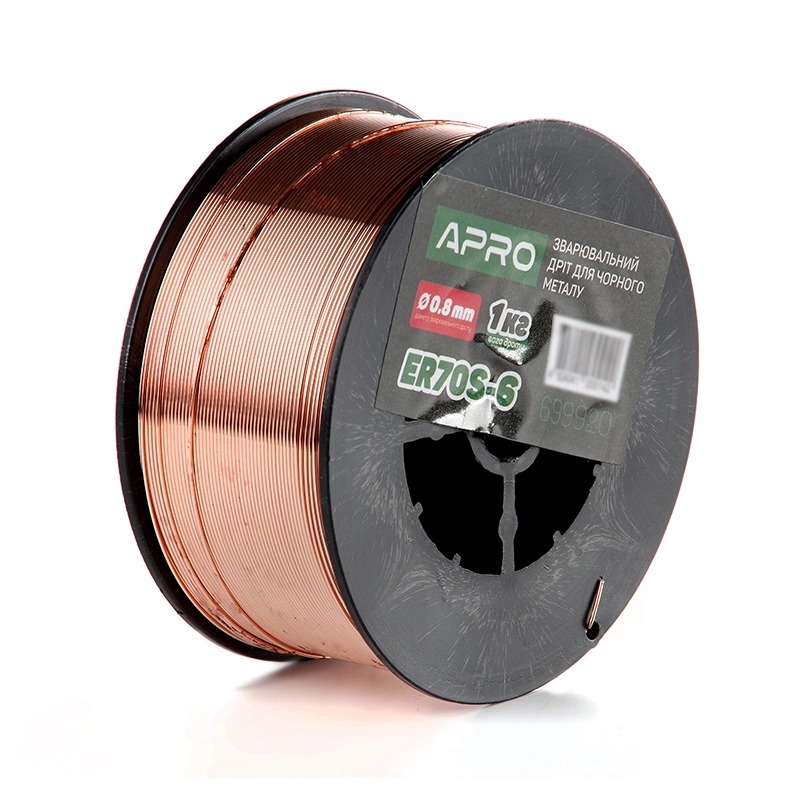 Сварочная проволока APRO ER70S-6 0,8мм 1кг