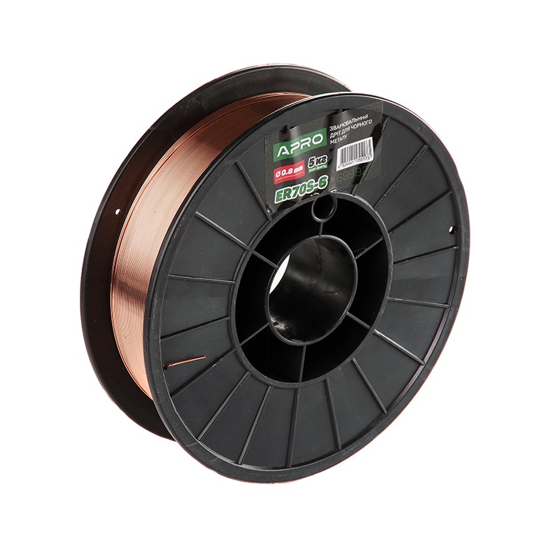 Сварочная проволока APRO ER70S-6 0,8мм 5кг