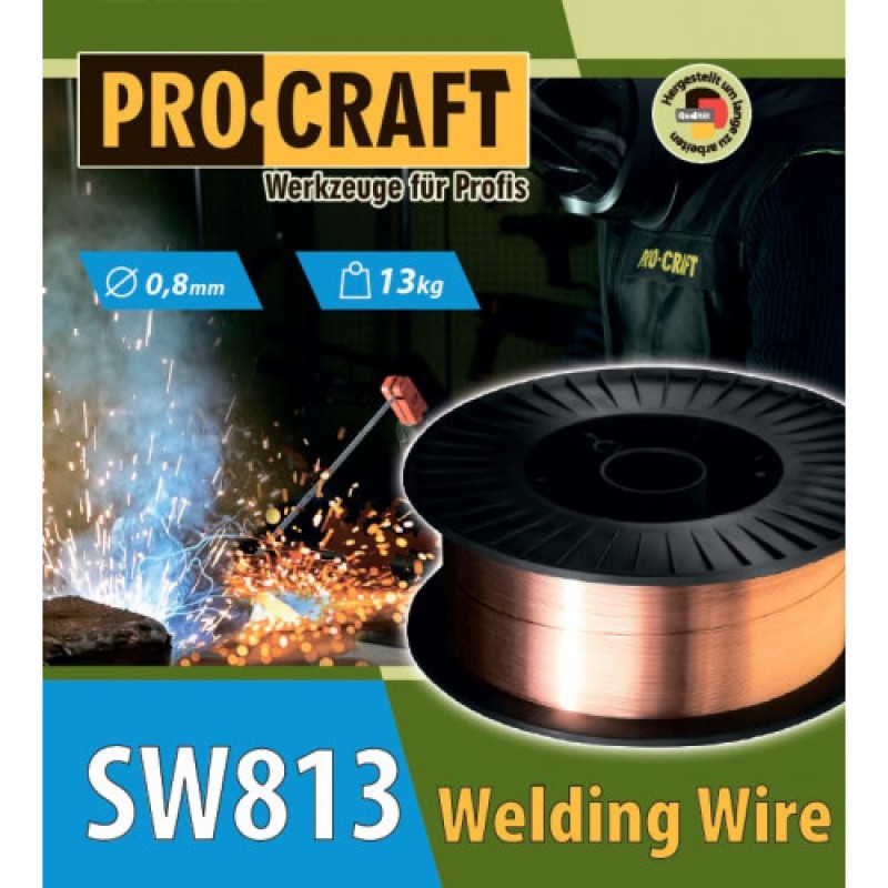 Сварочная проволока Procraft SW813 Ø 0,8 мм 13 кг