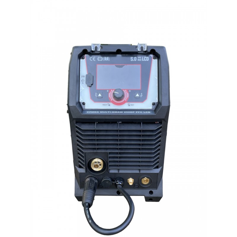 Зварювальний напівавтомат Спіка Multi-GMAW 250 DP PFC (Подвійний Пульс) +TIG