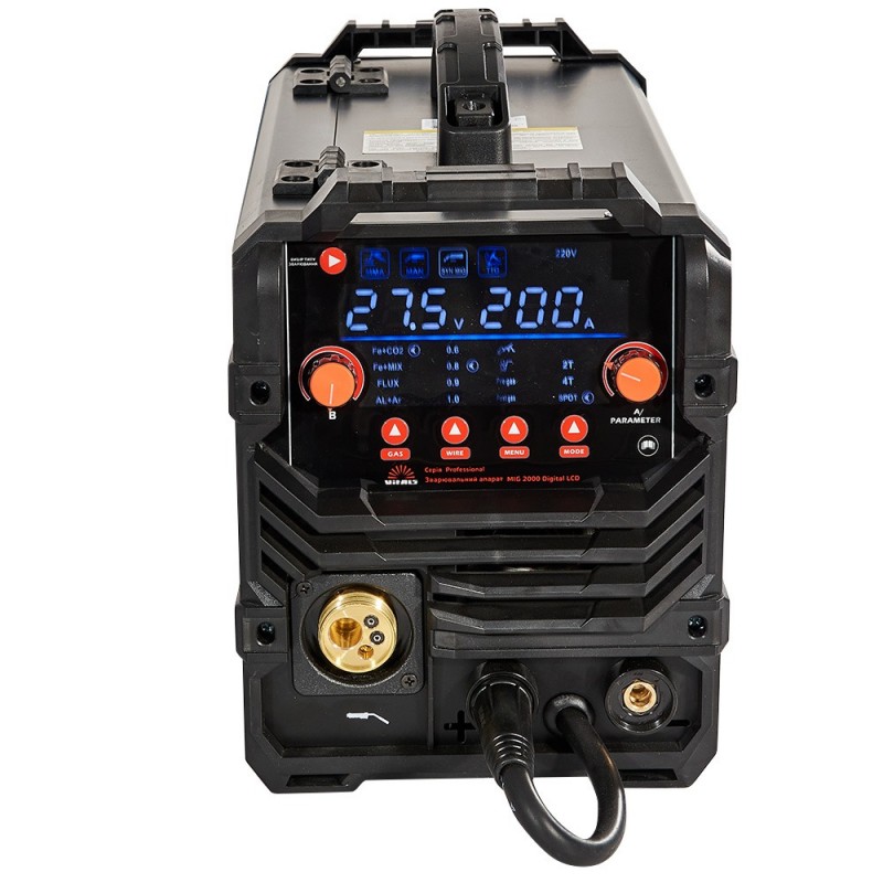 Зварювальний напівавтомат Vitals Professional MIG 2000 Digital LCD