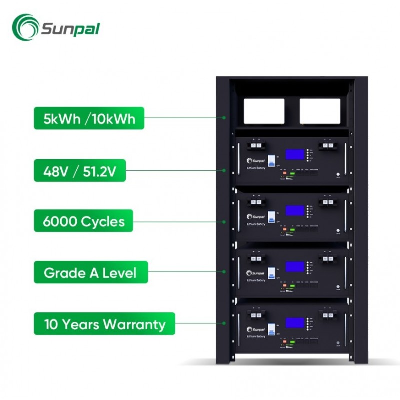 Аккумулятор LiFePO4 SunPal PP 10kWh 48V 200Ah
