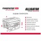 Бензиновый генератор Alligator PG3900E с электростартером