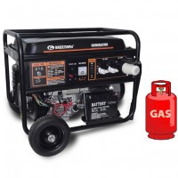Газобензиновый генератор GREENMAX MB9000EB 7.0/7.5 кВт с электрозапуском