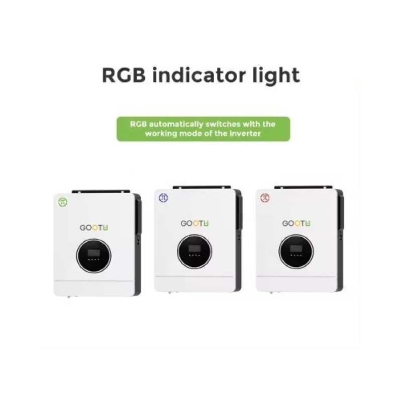 Гибридный солнечный инвертор GOOTU 4200W 24В 4.2 кВт