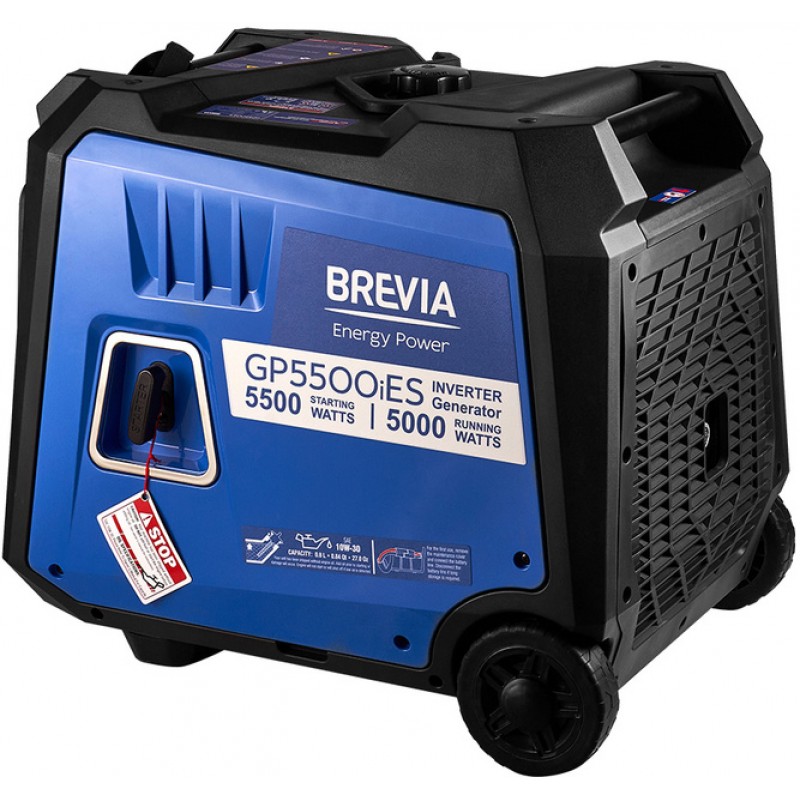 Инверторный генератор Brevia GP5500iES 5.0/5.5 кВт с электростартером