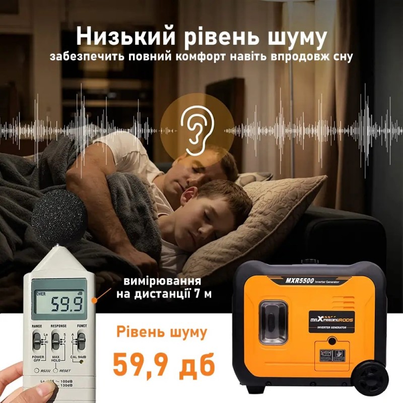 Інверторний генератор MaXpeedingRods MXR5500