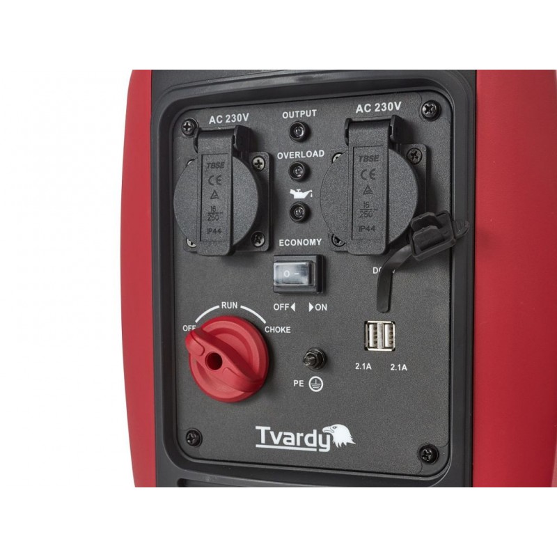Инверторный генератор Tvardy T05015 2,0 кВт + газовая плита и тепловентилятор