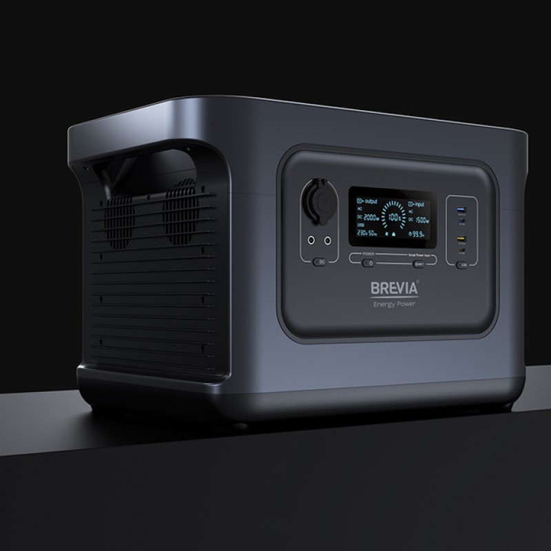 Портативна зарядна станція Brevia ePower 2000 2150 Wh LiFePO4