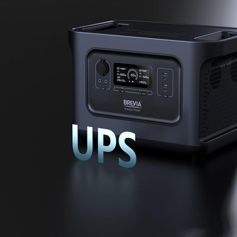 Портативна зарядна станція Brevia ePower 2000 2150 Wh LiFePO4