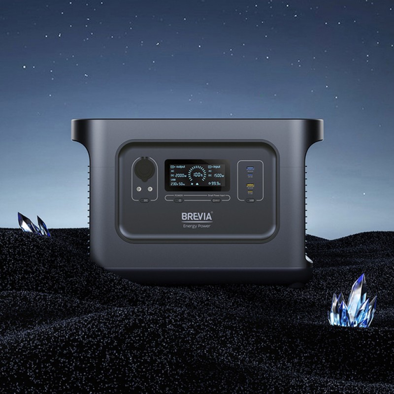 Портативна зарядна станція Brevia ePower 2000 2150 Wh LiFePO4